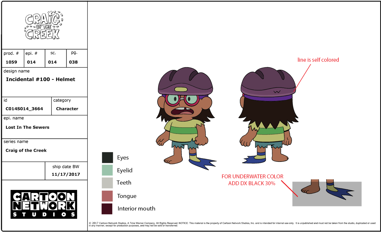 Crew of the Creek — Sewer Kid character designs from Lost In The... - Craig Of The Creek Lost In The Sewer