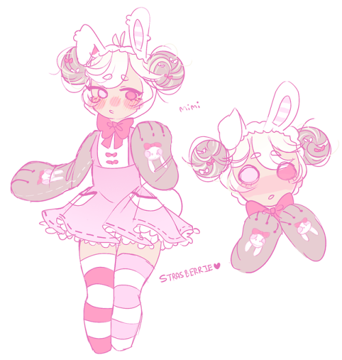 just some messy doodles of a baby i recently adopted from MikkuAdopts on dA!!! her name is mimi