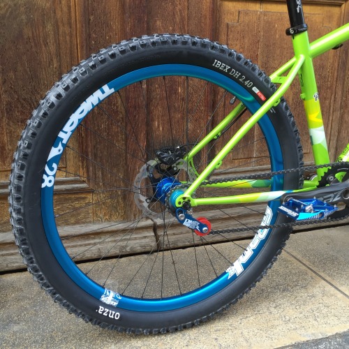 fixieshop:  Radley Custom Dirt Bike with Spank, Thomson and Hope components - Rock the Gurten Raphi!