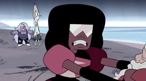 ask-pigpeter:morganzephyr:someone who doesnt know steven universe try and explain whats happeningThe