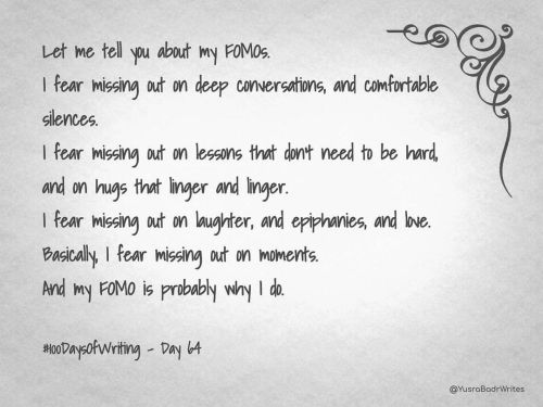 #100DaysOfWriting - Day 64#FOMO#HappyNewYear#HappyNewYear2021www.instagram.com/p/CJhVVcLnglp