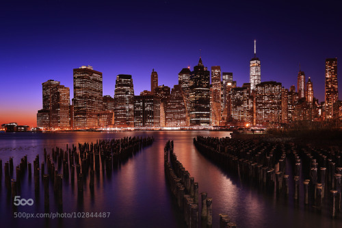 photography-col:Manhattan Blue by jonasgabor