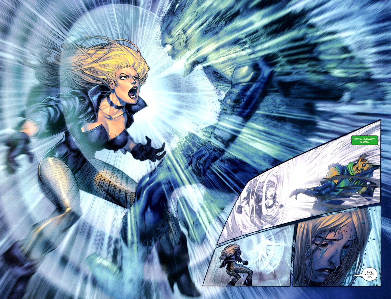 fullofcomics:  Canary CryGreen Arrow #30