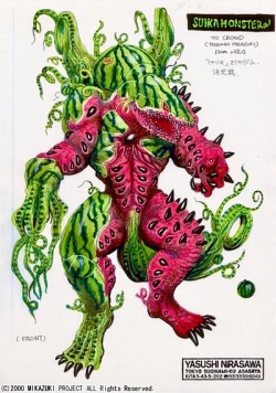 tokumon:  crazy-monster-design: Suika Idom 