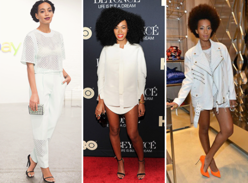 sheabuttabae: jessicaisgray: Solange + colors Her style is everything.