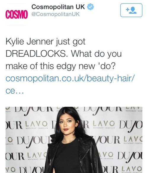 somalisupremacy:  somalisupremacy:‘Edgy new do’?! I fucking knew this would happen, sick of it.  Dreadlocks are trendy when white people bastardise it but unprofessional when a black man applies for a job. Dreadlocks are cool when white people