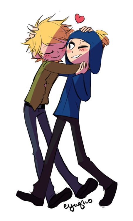 eyugho: Don’t mind me, just drawing some Tweek and Craig.