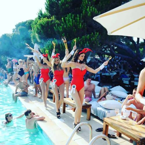 St Tropez bikini show. What will be the beach fashion 2022? #bikini #swimwear #fashion #beach #summe