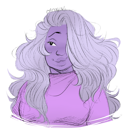 narootos:  me: draws ame in a turtleneck me: where have u been all my life 