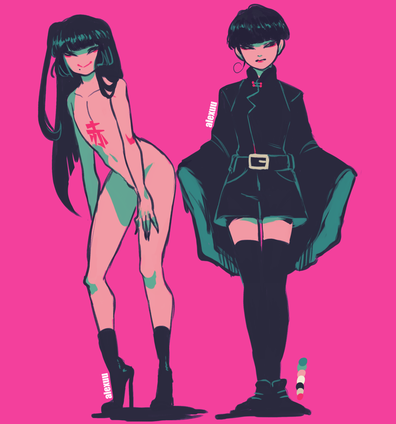 bunbunalexuu:Enjoy u v u&lt;3 I had fun with these