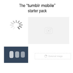 irontargaryen:  the “tumblr mobile” starter pack