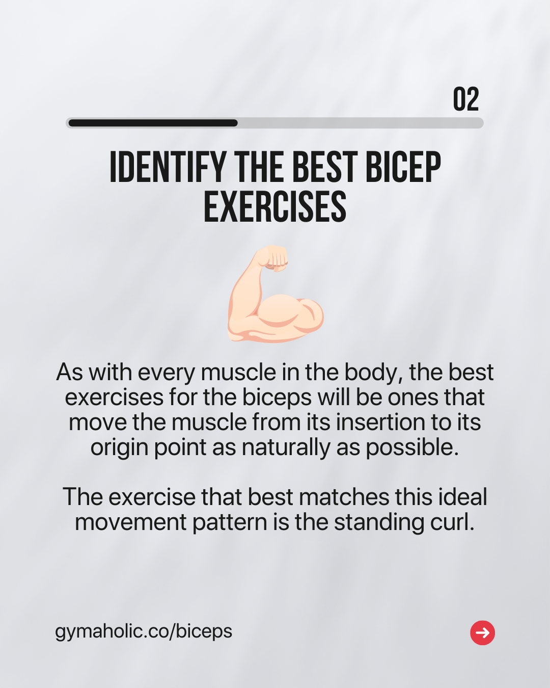 You don’t need to do movements from weird angles to make your biceps big.