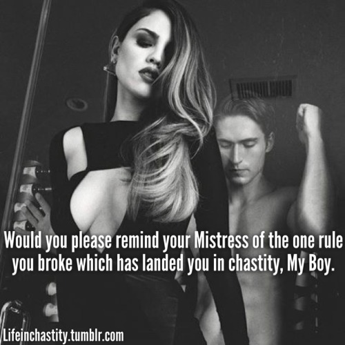 tumblr photo lifeinchastity 0