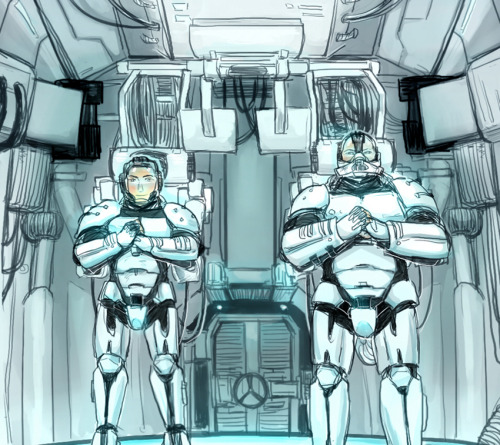 Pacific Rim AU/ Bane/John and EA version.
