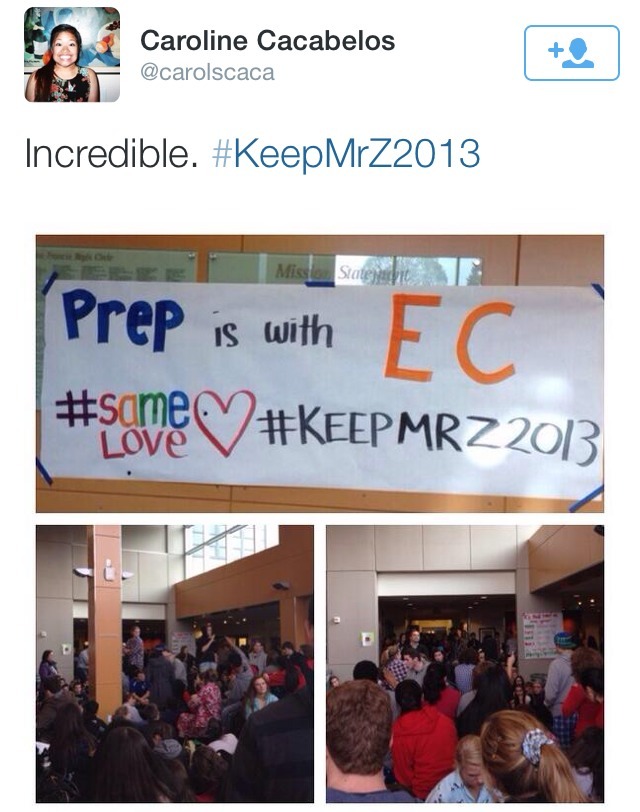 cinematicnomad:  Eastside Catholic High School students haven’t given up the fight