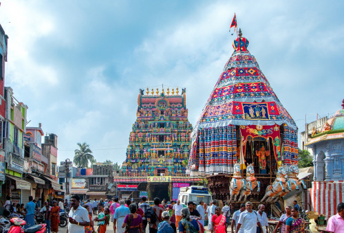 Chariot festival, Kumbhakonam, Tamil Nadu