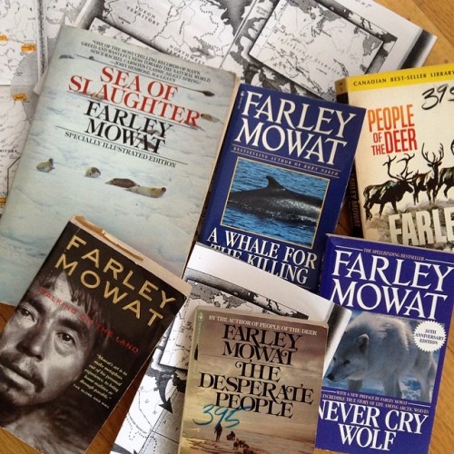 katthorsen:  Thank you, Farley Mowat. RIP