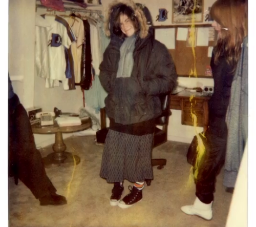 vintagesalt:Wardrobe test polaroids for Allison Reynolds [The Breakfast Club]