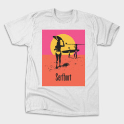 funnyordie:  Serfbort T-Shirt Hey, Beyonce fans! We made some radical Serfbort shirts you can wear to the beach … or in a half-filled tub! Get yours here. 