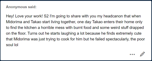 takao-au-lait:Midorima vs the kitchen