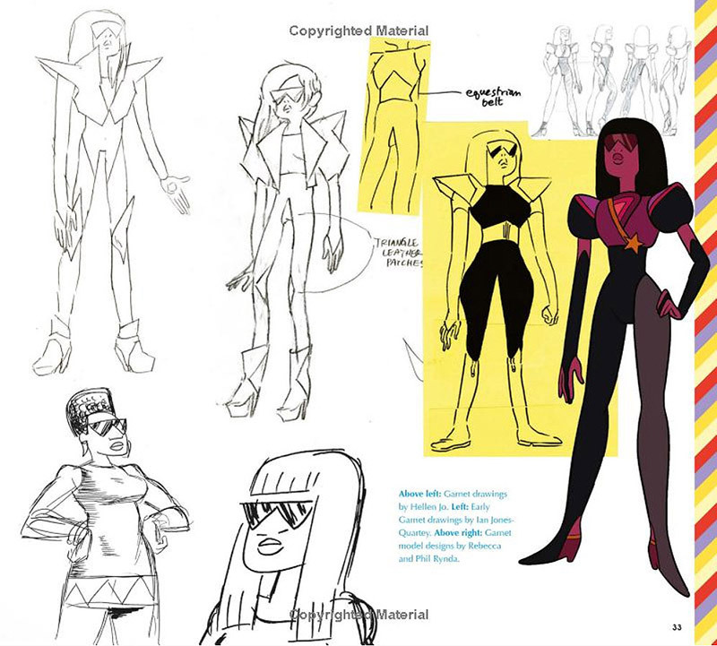 ca-tsuka:  “Steven Universe : Art &amp; Origins” Artbook -  Preview 2 / 2