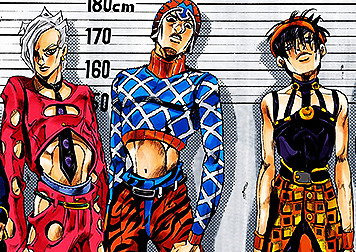 wrybrando:  fugo, narancia and mista 