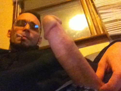 jecn69:  Just horny here’s my cock for you all