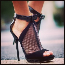 high heels + girl feet + toes + nails