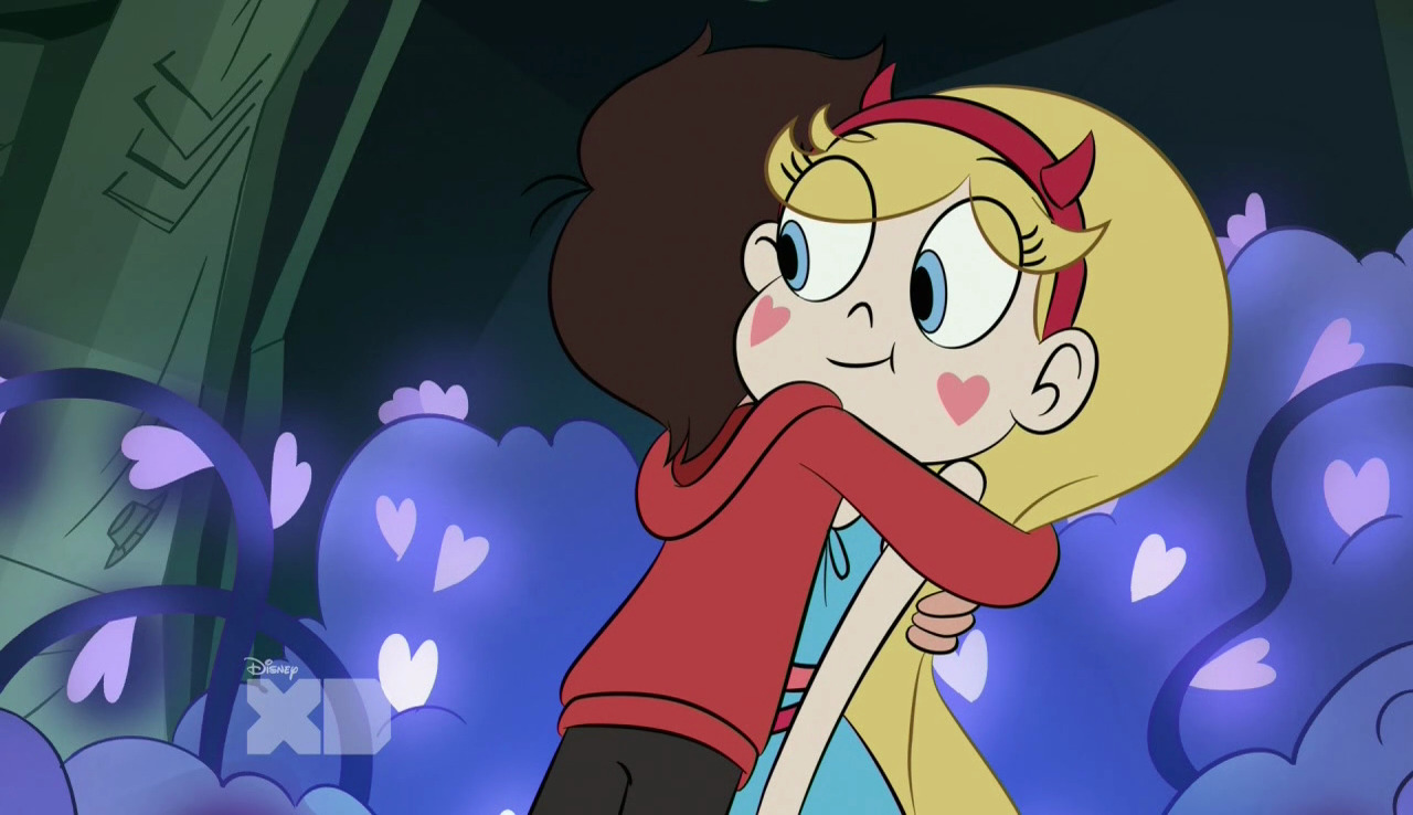 I like to think that Season 1 episodes Mewberty and Marco Grows a Beard were intended