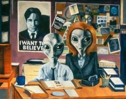 aztecatl-me:A FUNNY TAKE ON THE XFILES SERIES OF THE NINETEEN NINTIES…… WHAT IF ALIENS WERE LOOKING FOR SCULLEY AND MULDER  