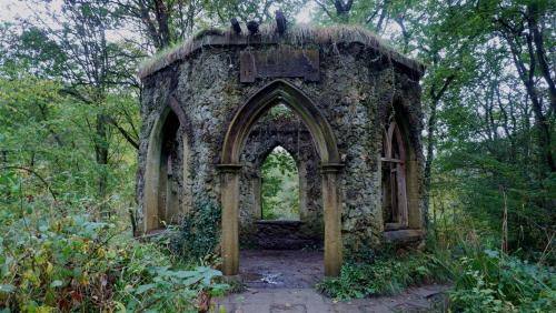 yorksnapshots:A Hackfall Folly, North Yorkshire, England.