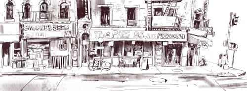 This Was My First Assignment On TMNT In Early 2021. I Asked Asked To Do A Bodega And A Pizza Shop And