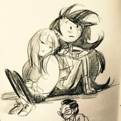 lesbianpopculture:  Marcy and Bonnie by @spikievstheuniverse 