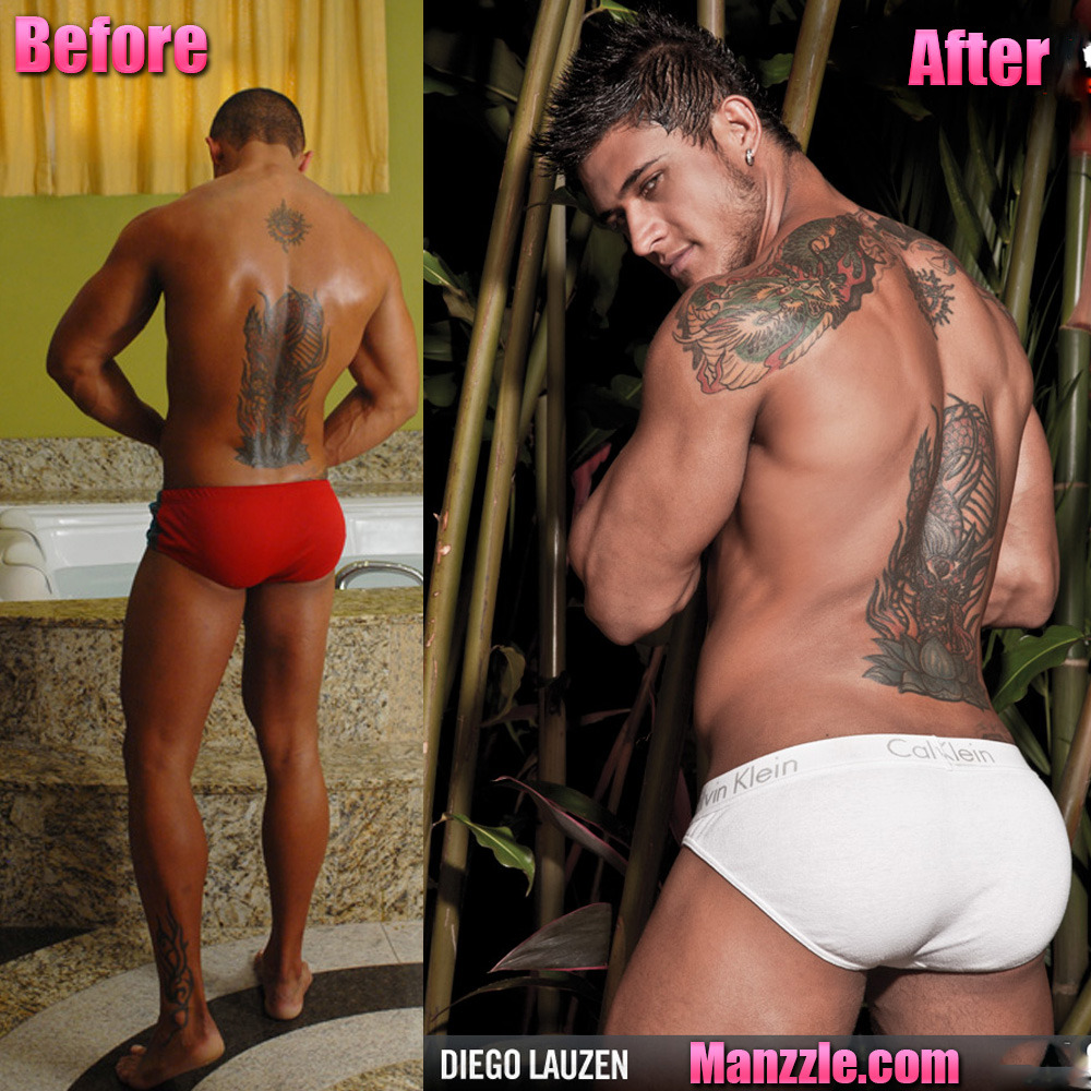 manzzle:  Where ever Diego Lauzen went to get his ass bigger, I’d love to know!