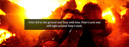 asciuto:tony and peter in destiny arrives