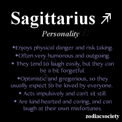 zodiacsociety:  Sagittarius Personality