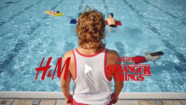 Dacre Montgomery As Billy Hargrove For The H&M X Stranger Things Collection