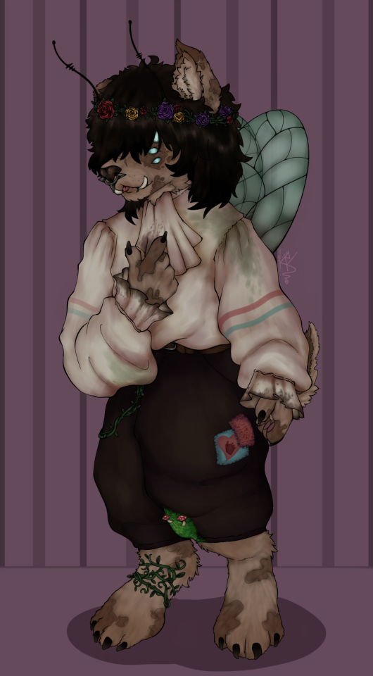 Fursona Time Baby!! My Baby Inkz!!