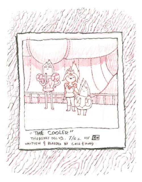 XXX The Cooler promo by writer/storyboard artist Andy photo