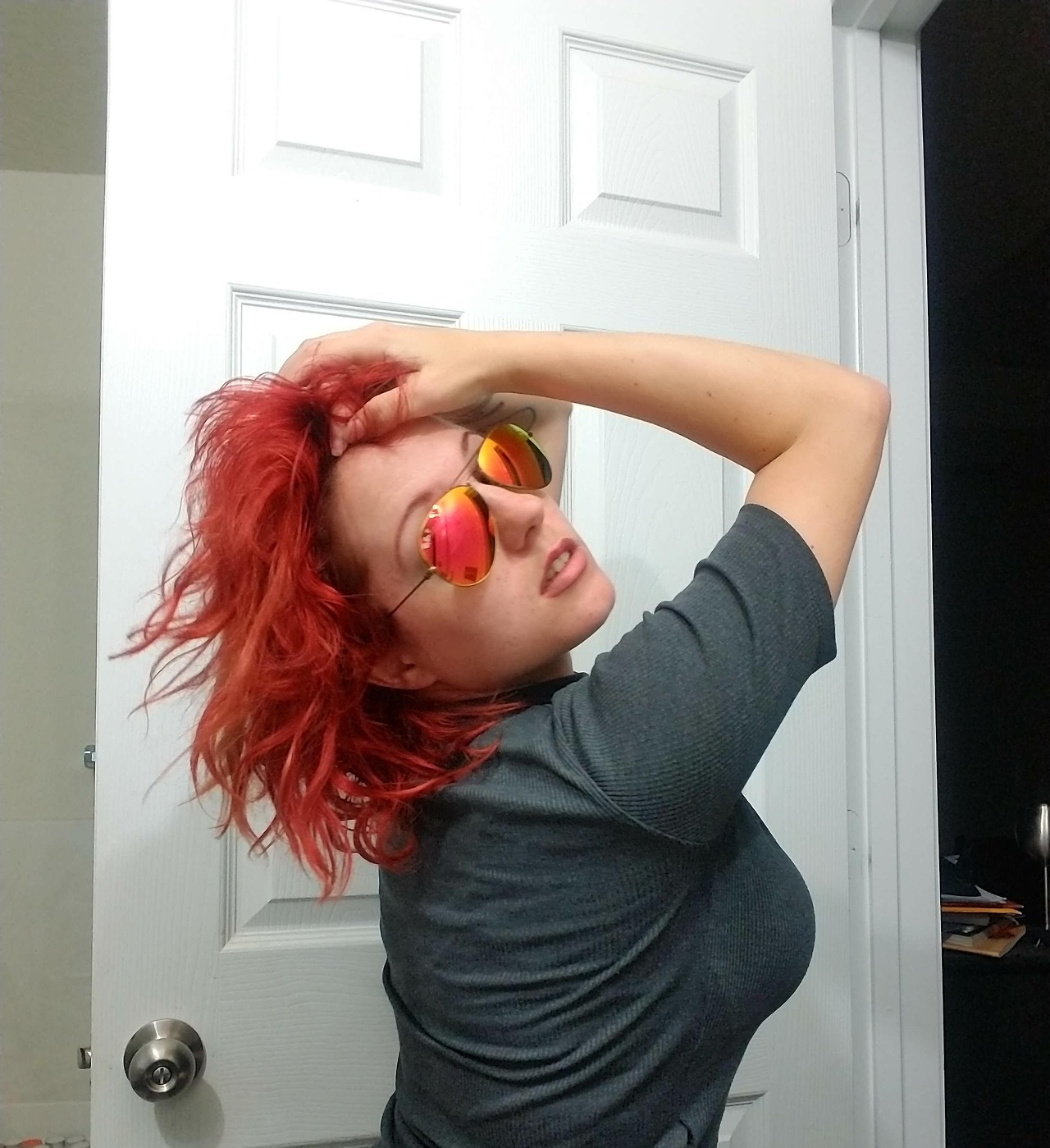 trashfirefallon:  Want to show off my new shades because I finally have prescription