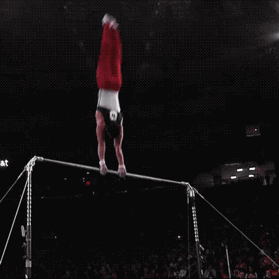 mensgymnastics:  Danell Leyva omg i actually made a pretty much seamless gif