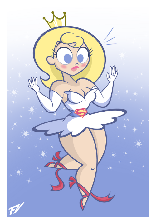 Super Princess Suit Supergirl.I love to always draw Supergirl from SBFF, I also like to put differen