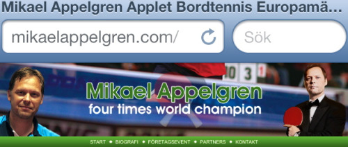 Pay a visit to Mikael “the apple” Appelgren homepage here: www.mikaelappelgren.com