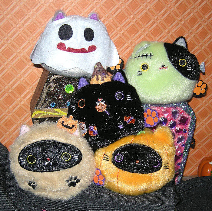 Neko Dango Halloween Plush Toy Sweets