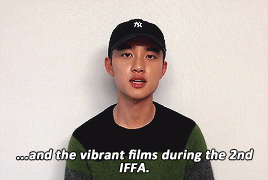 Kyungsoo’s Message For The 2nd International Film Festival & Awards