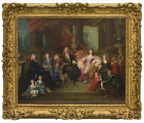 Family of Léopold I of Lorraine; attributed to Jacob_van_Schuppen&quot;&gt;Jacob van Schuppen, 1709