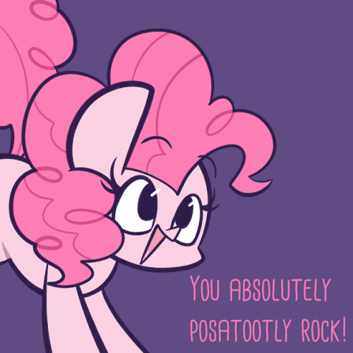 support-ponies:Pinkie, Maud, Limestone and Marble all think you rock! Help Support the Blog :) 