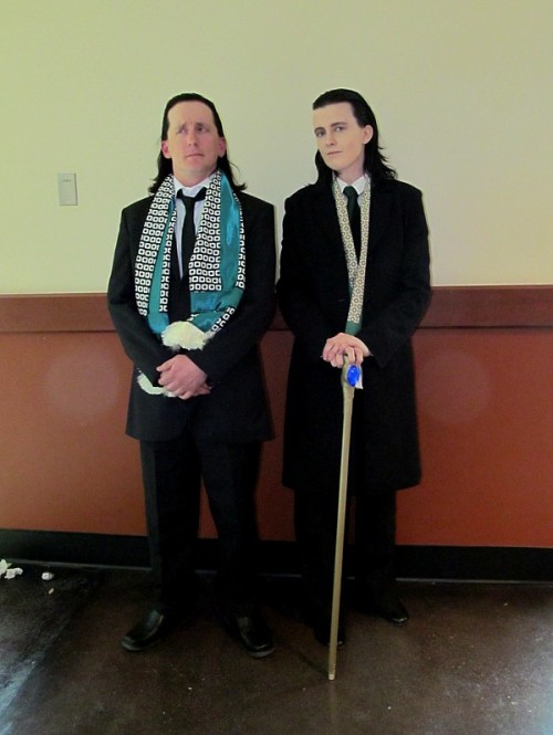 hellofeanor:CCEE Day Two Pulled out the ol’ Stuttgart Loki because it was snowing (see photo 2, wh