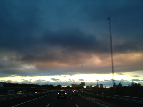 Clouds around Amsterdam