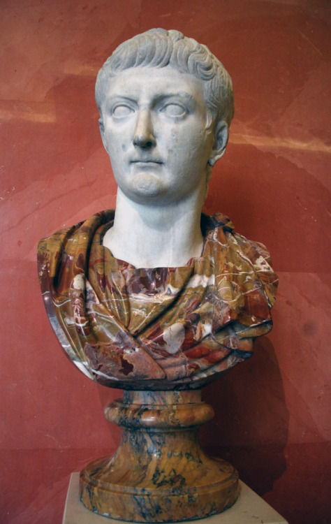 myglyptothek:Portrait of Tiberius. Originally part of a large statue from Athens. Early I century AD